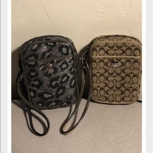 Price is for one tiny coach bags wristlets